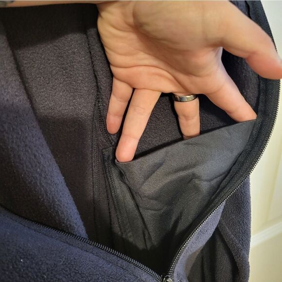 Columbia black fleece full zip jacket - Picture 8 of 10